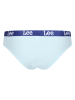 LEE Underwear 3er-Set: Slips "Laura" in Dunkelblau/ Hellblau