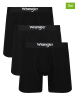 Wrangler 3er-Set: Boxershorts "Wilkins" in Schwarz