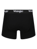 Wrangler 3er-Set: Boxershorts "Tait" in Schwarz/ Weiß/ Grau