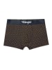 Wrangler 3er-Set: Boxershorts "Winchell" in Dunkelblau/ Grau/ Gelb