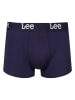 LEE Underwear 3er-Set: Boxershorts "Gannon" in Dunkelblau/ Blau/ Weiß