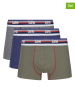 LEE Underwear Bokserki (3 pary) "Walls" w kolorze granatowym, oliwkowym i szarym