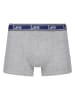 LEE Underwear 3er-Set: Boxershorts "Stone" in Blau/ Khaki/ Grau