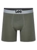 LEE Underwear Bokserki (3 pary) "Raymar" w kolorze czarnym, oliwkowym i szarym