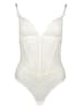Hunkemöller Body "Inez" w kolorze białym