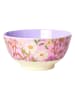 Rice Kom "Daisy" lichtroze/paars - 700 ml