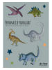 Rice 2er-Set: Lunchbox-Sticker "Dino" in Bunt