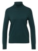 s.Oliver Rollkragenpullover in Dunkelgrün