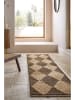 Flair Rugs Jute-Läufer "Nolen" in Beige/ Braun