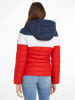 Tommy Hilfiger Steppjacke in Rot/ Dunkelblau/ Weiß