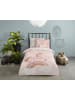 Pure Komplet pościeli "Deina" w kolorze jasnoróżowym z mikrofibry