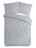 Pure Komplet pościeli "Elegance" w kolorze srebrnym z mikrofibry