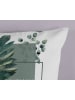 Pure Microvezel beddengoedset "Green Boho" wit/groen