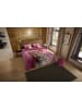 Pure Microvezel beddengoedset "Leona" roze