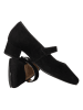 HASSIA Leren ballerina's met bandje "Evelyn" zwart