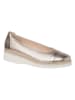 HASSIA Leder-Ballerinas "Sevilla" in Gold