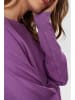 NÜMPH Sweter w kolorze fioletowym