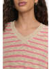 NÜMPH Pullover "Nukiki" in Beige/ Rosa