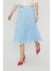 NÜMPH Spódnica w kolorze błękitnym