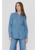 NÜMPH Jeans-Hemd in Hellblau