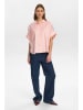 NÜMPH Blouse lichtroze/meerkleurig
