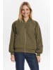 NÜMPH Wende-Blouson "Etera" in Khaki/ Creme