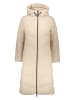 Mexx Doorgestikte mantel beige