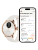 WITHINGS Smartwatch "ScanWatch Light" w kolorze złoto-kremowym
