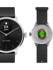 WITHINGS Smartwatch "ScanWatch Light" w kolorze srebrno-czarnym
