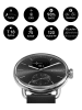 WITHINGS Smartwatch "ScanWatch 2" w kolorze srebrno-czarnym
