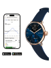 WITHINGS Smartwatch "ScanWatch 2" w kolorze złoto-granatowym