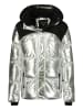 Geographical Norway Kurtka zimowa "Bilkiss" w kolorze srebrnym