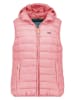 Geographical Norway Doorgestikte bodywarmer "Vatikolor" lichtroze