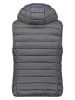 Geographical Norway Doorgestikte bodywarmer "Vatikolor" antraciet