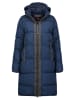 Geographical Norway Wintermantel "Bluma" donkerblauw