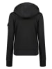 Geographical Norway Sweatjacke "Fabeaute" in Schwarz