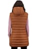 Geographical Norway Doorgestikte bodywarmer "Vatikotal" lichtbruin