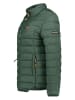 Geographical Norway Kurtka pikowana "Atikolor" w kolorze ciemnozielonym