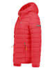 Geographical Norway Doorgestikte jas "Atikolor" rood