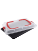 Dr. Oetker Blacha "Bake & Go" w kolorze czarno-białym do pieczenia - 42 x 29 cm