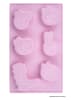 Dr. Oetker Silikon-Backform "Peppa & Freunde" in Rosa - (L)29 x (B)17,5 cm