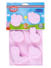 Dr. Oetker Silikonowa forma "Peppa & Friends" w kolorze jasnoróżowym - dł. 29 x 17,5 cm