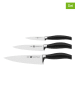 Zwilling 3er-Set: Küchenmesser ''Five Star'' in Schwarz