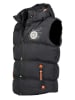 Geographical Norway Steppweste "Vilano" in Schwarz