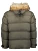 Geographical Norway Kurtka pikowana "Bonap" w kolorze khaki