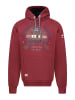 Geographical Norway Hoodie "Gexpe" in Bordeaux