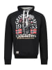 Geographical Norway Hoodie "Gakim" in Schwarz