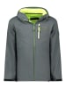 Geographical Norway Kurtka softshellowa "Tender" w kolorze szaro-zielonym