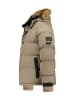Geographical Norway Doorgestikte jas "Bonap" beige