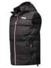 Geographical Norway Steppweste "Vito" in Schwarz